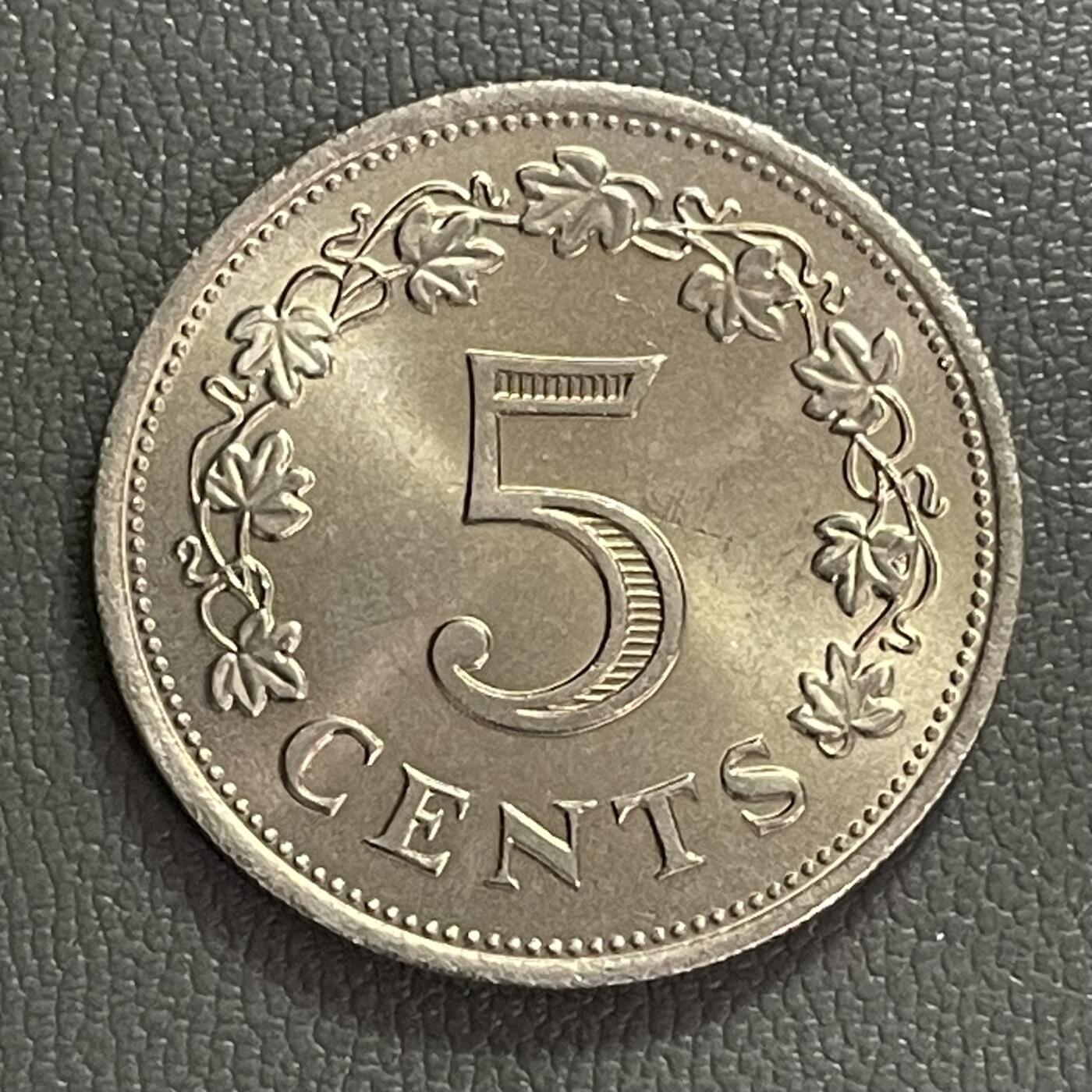 回流0406 全新马耳他1972年5分 马耳他巨石庙遗址