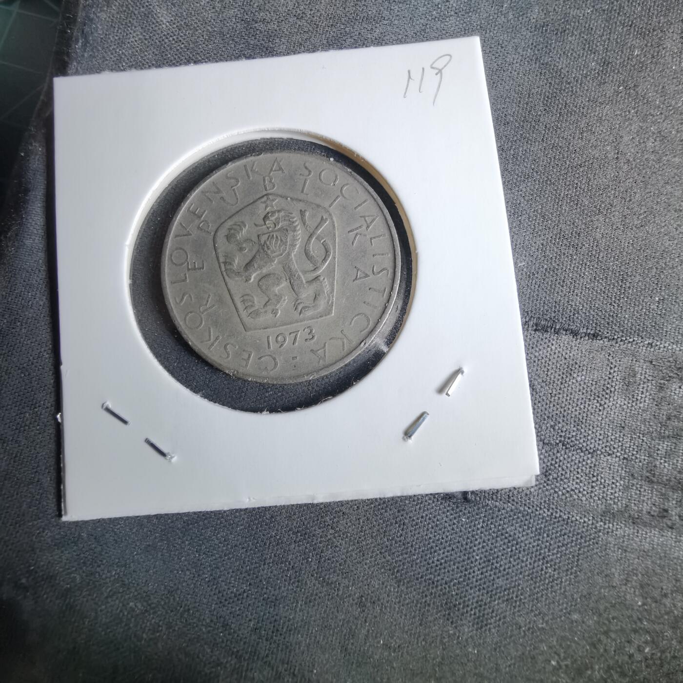 沼泽如烟--第1038场 捷克斯洛伐克1973年5克朗