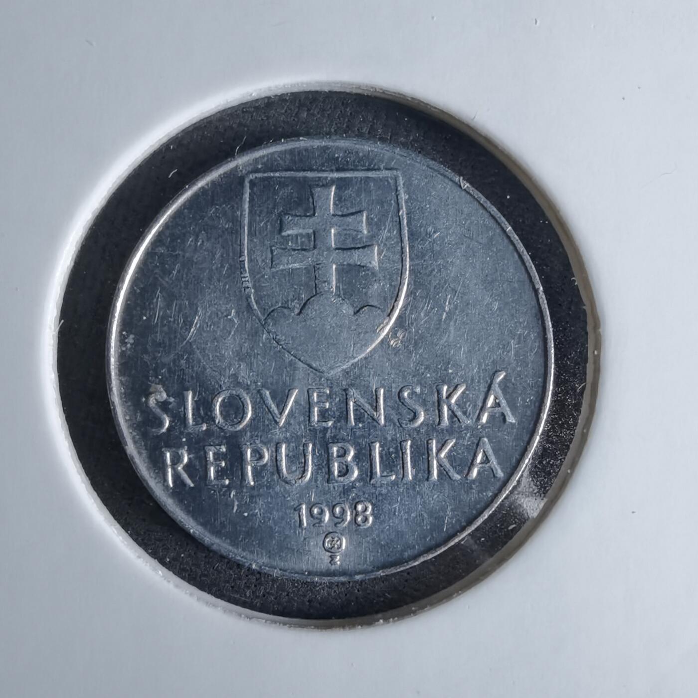 沼泽如烟--第1038场 斯洛伐克1998年10赫勒