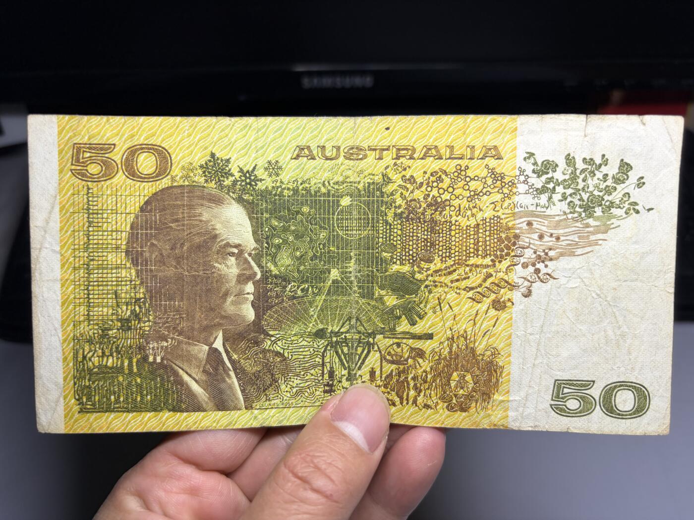 2026年集古藏今外币拍卖第三期-第10场—（总第320拍-纸币专场），本期拍完结算一次，发货时间2-3天，休息几天后继续新的一期拍卖。 澳大利亚50元