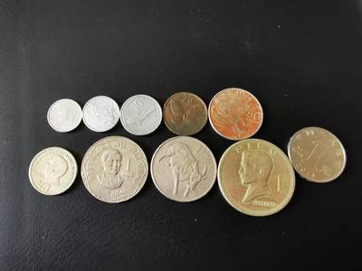 零零发外国硬币拍卖 无佣金 - 菲律宾老版本一组