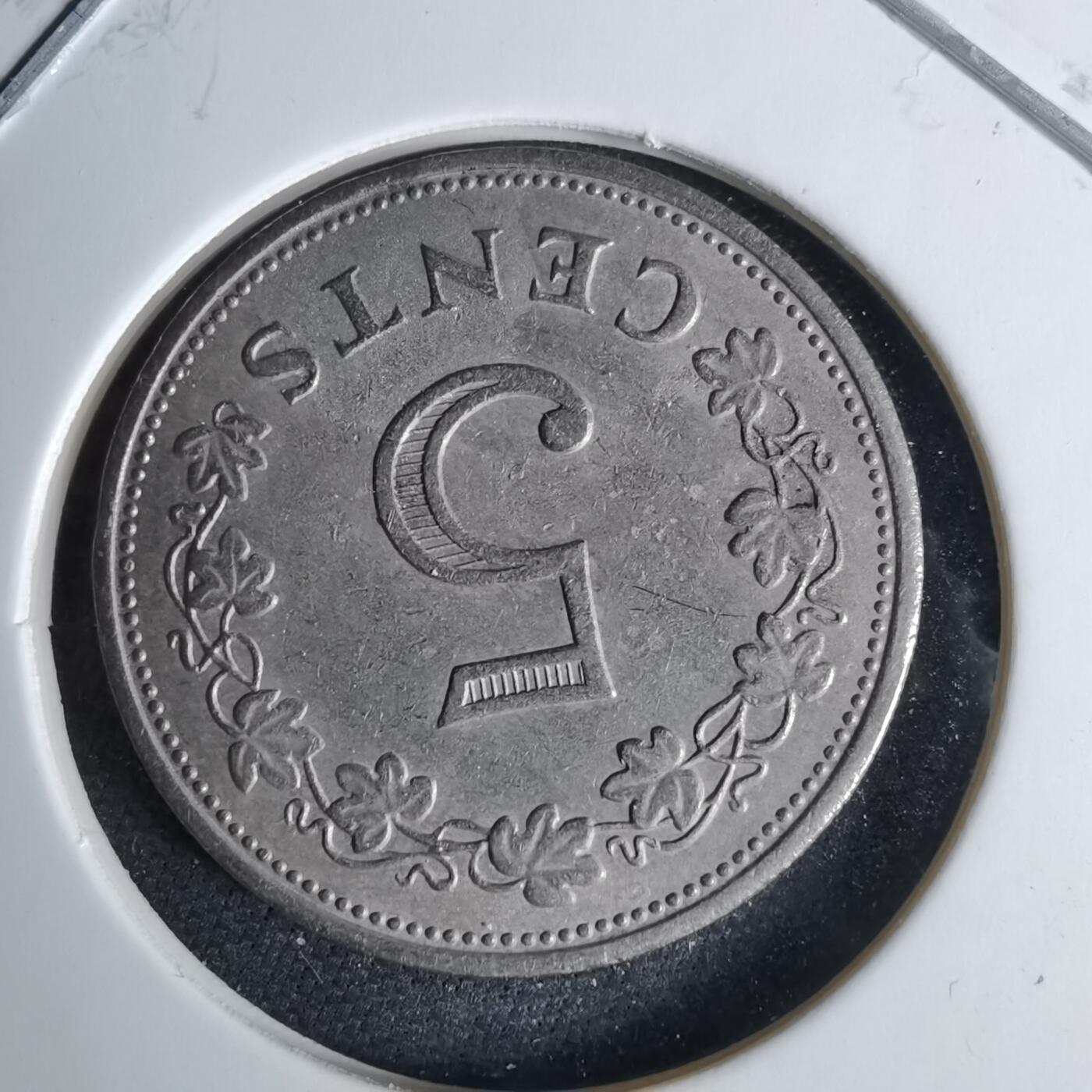 沼泽如烟--第1038场 马耳他1972年五分