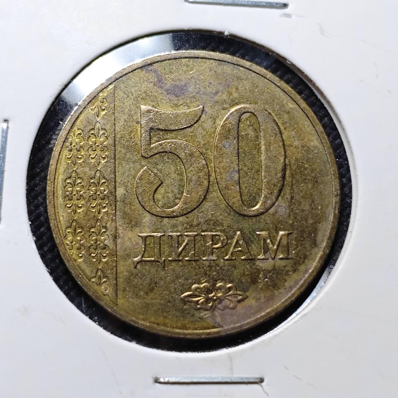 KK钱币收藏小铺  第410期 2月预留时间 周末发货 塔吉克斯坦 