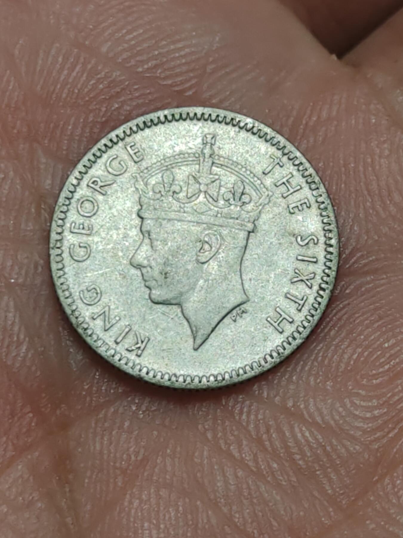 2026年第三十八场(总第二百零七场）外国好品散币场(免佣金) 英属马来亚1950年5分(乔治六世第三版关门年)