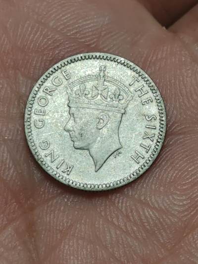 2026年第三十八场(总第二百零七场）外国好品散币场(免佣金) - 英属马来亚1950年5分(乔治六世第三版关门年)