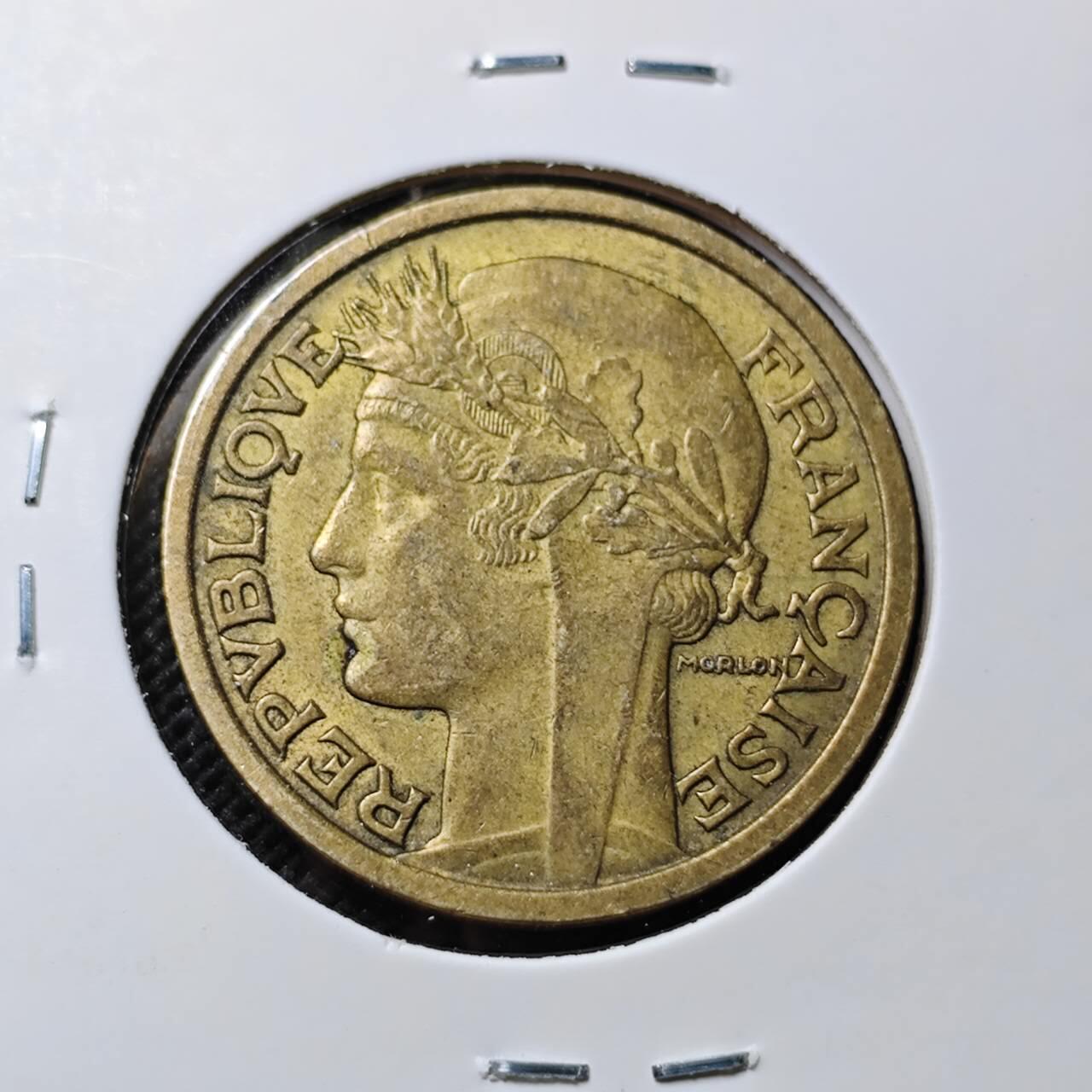 KK钱币收藏小铺  第410期 2月预留时间 周末发货  法国2法郎铜币