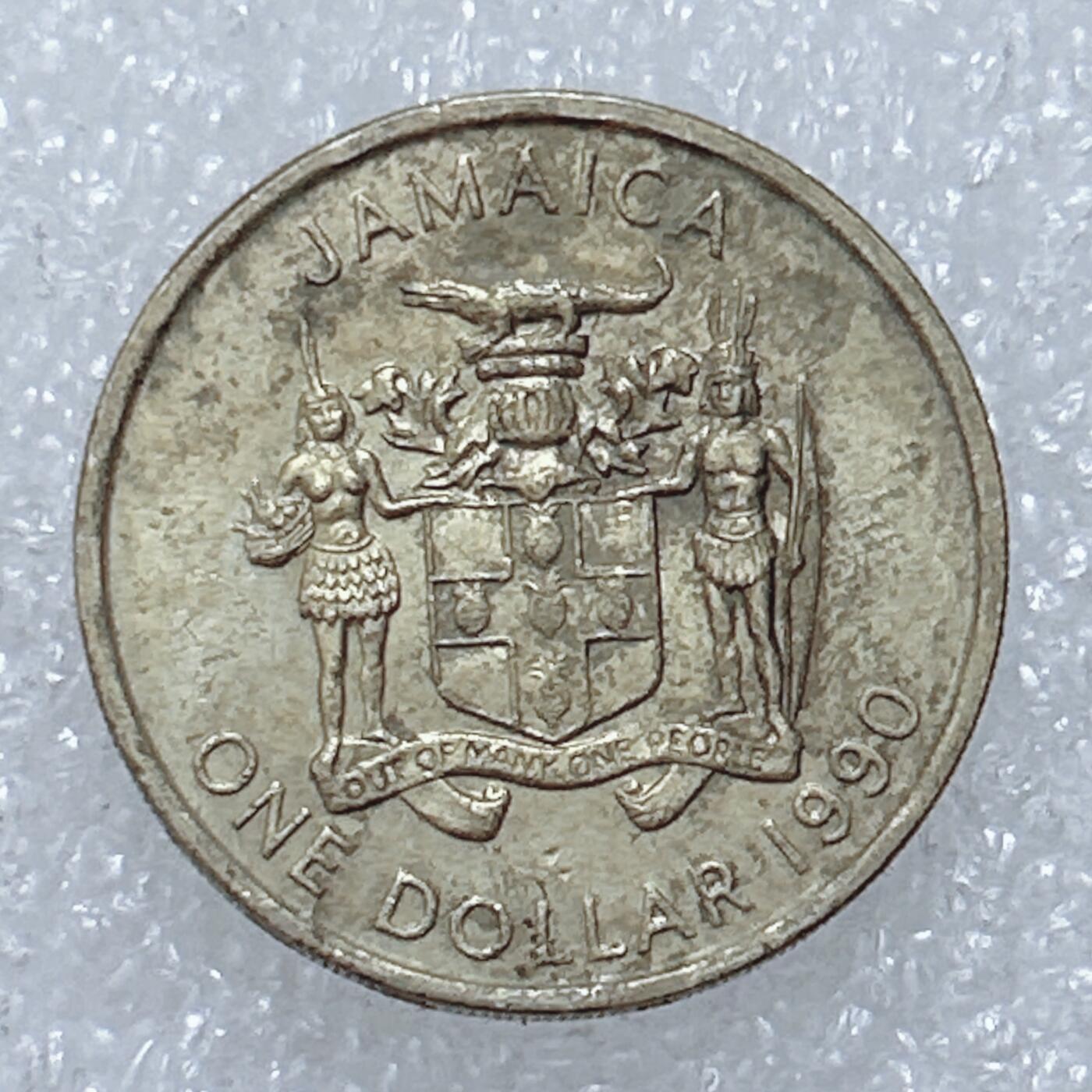 第一海外回流一元起拍收藏 散集专场  第309期 牙买加1990年1元