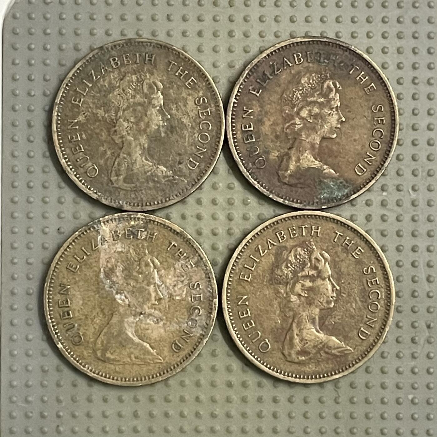 2026年第40场各国散币拍卖（总第190场） 香港五毫4枚