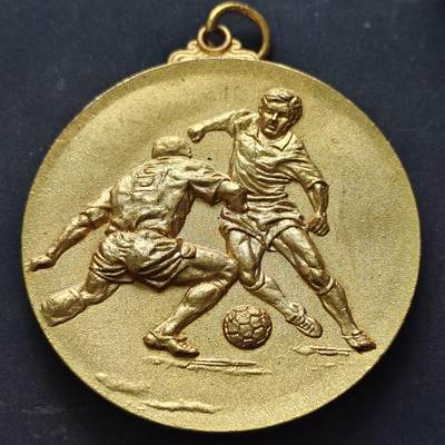 【全场包邮】纯粹捡漏拍516场【专场】 - 【纪念章】日本平成3年东京都第10届秋季足球大会优胜纪念章