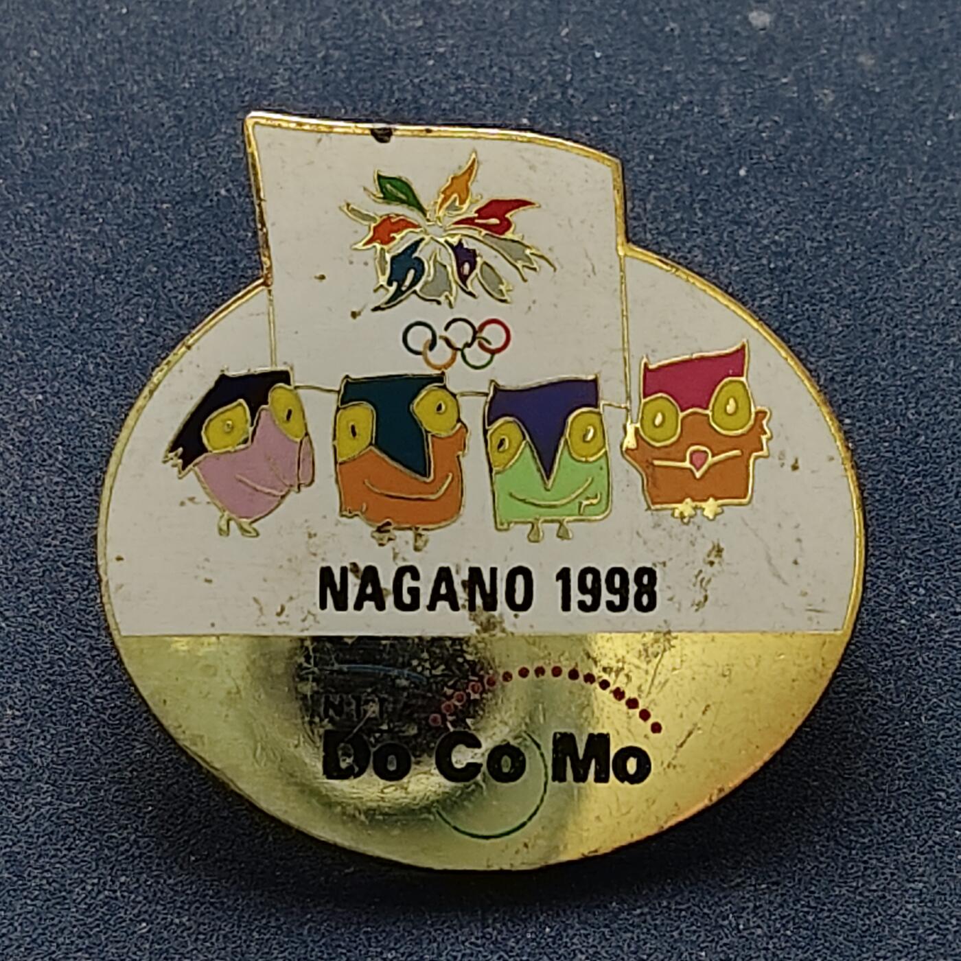 【全场包邮】纯粹捡漏拍516场【专场】 【杂件】日本长野冬奥会纪念徽章