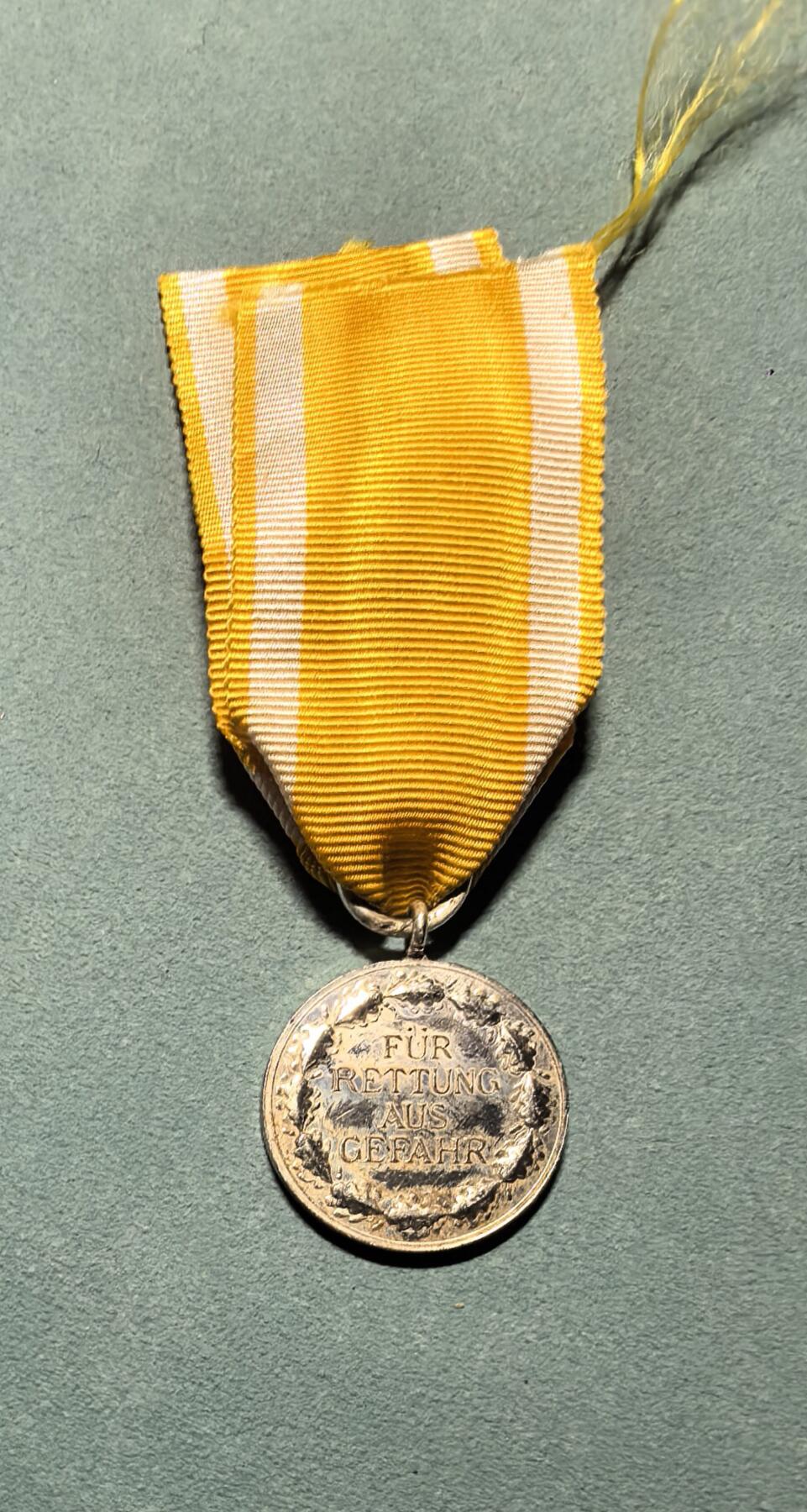 盛世勋华——号角文化勋章邮票专场拍卖第311期 德国（1939）1957版救助生命奖章 少见