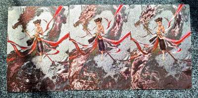 龙虎卡牌-八一场（满200元包邮，无佣金，每周六结拍，欢迎送拍） - 半粗3张 星宿文创 迟迟 - 魔童哪吒 三宫