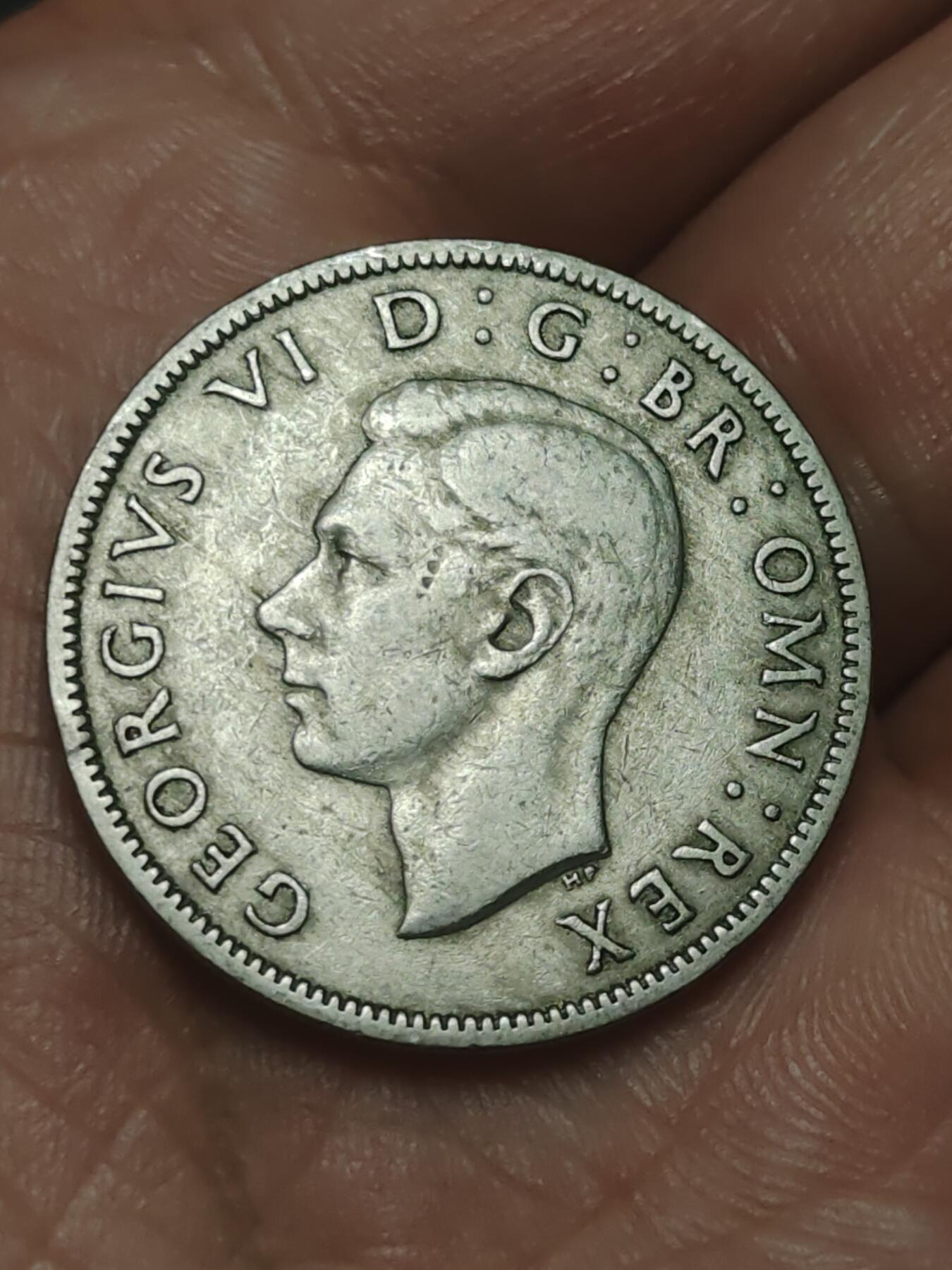 2026年第三十八场(总第二百零七场）外国好品散币场(免佣金) 英国🇬🇧1950年2先令(乔治六世第三版，仅发行3年)