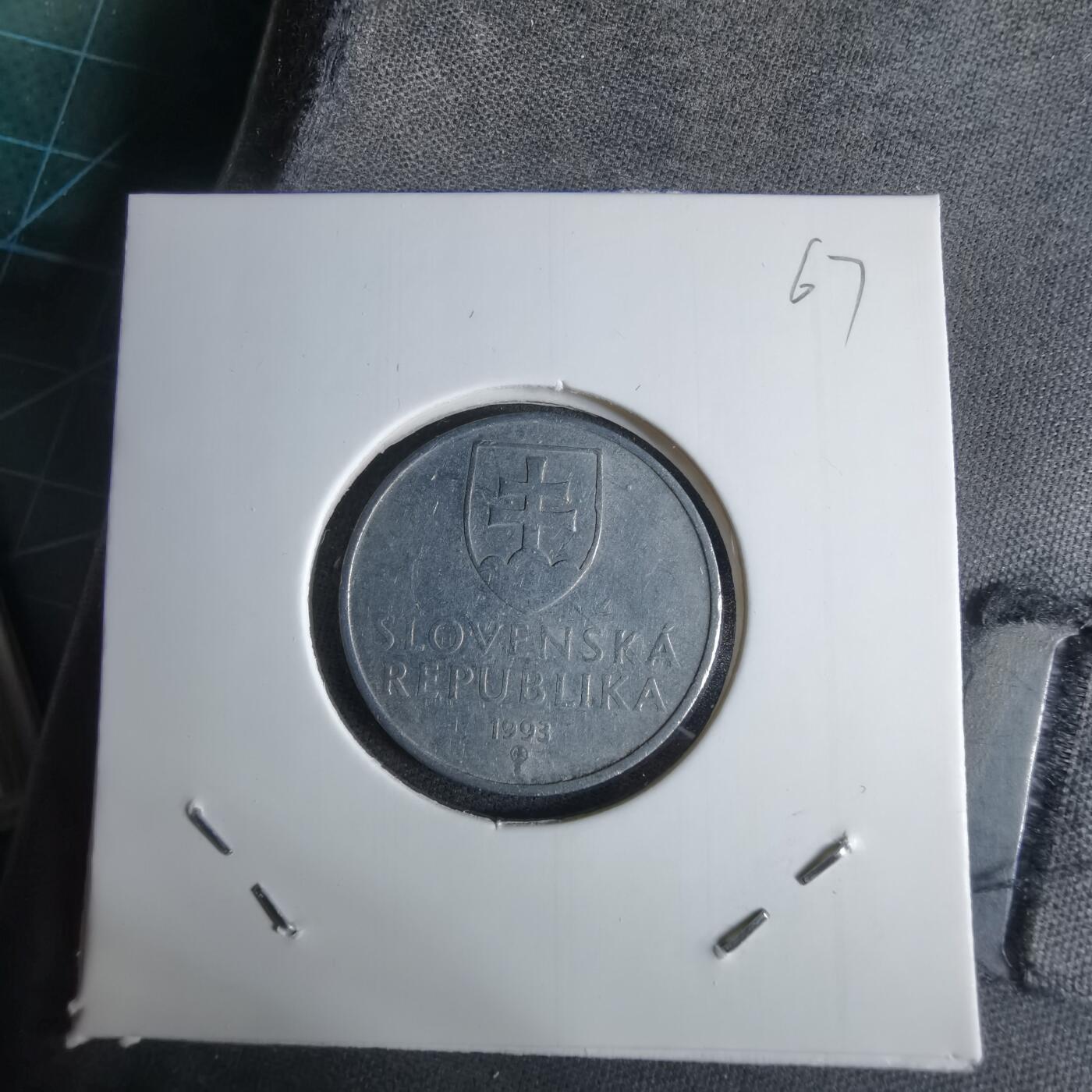 沼泽如烟--第1038场 斯洛伐克1993年50赫勒