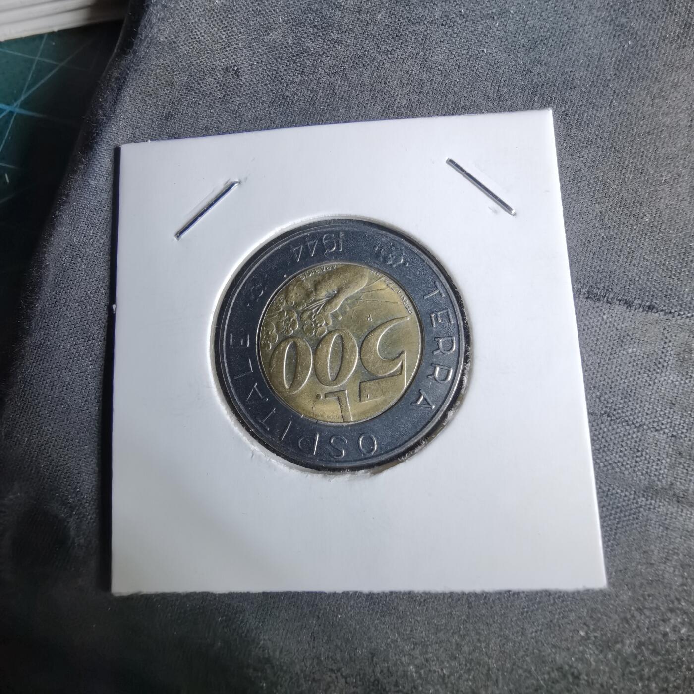 沼泽如烟--第1038场 圣马力诺1991年500里拉