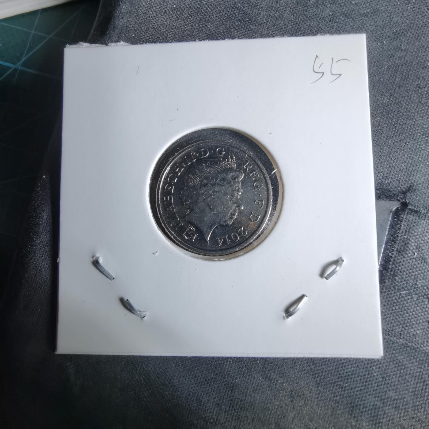 沼泽如烟--第1038场 英国2014年5便士