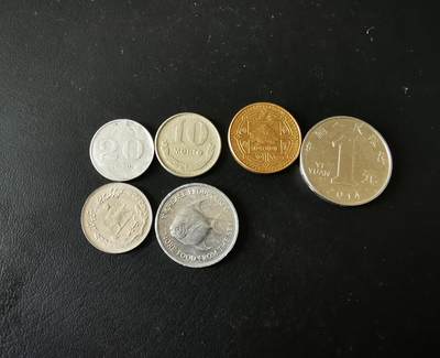 零零发外国硬币拍卖 无佣金 - 杂币一组