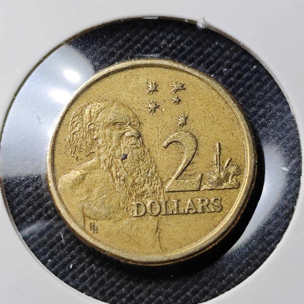KK钱币收藏小铺  第410期 2月预留时间 周末发货  澳大利亚2元