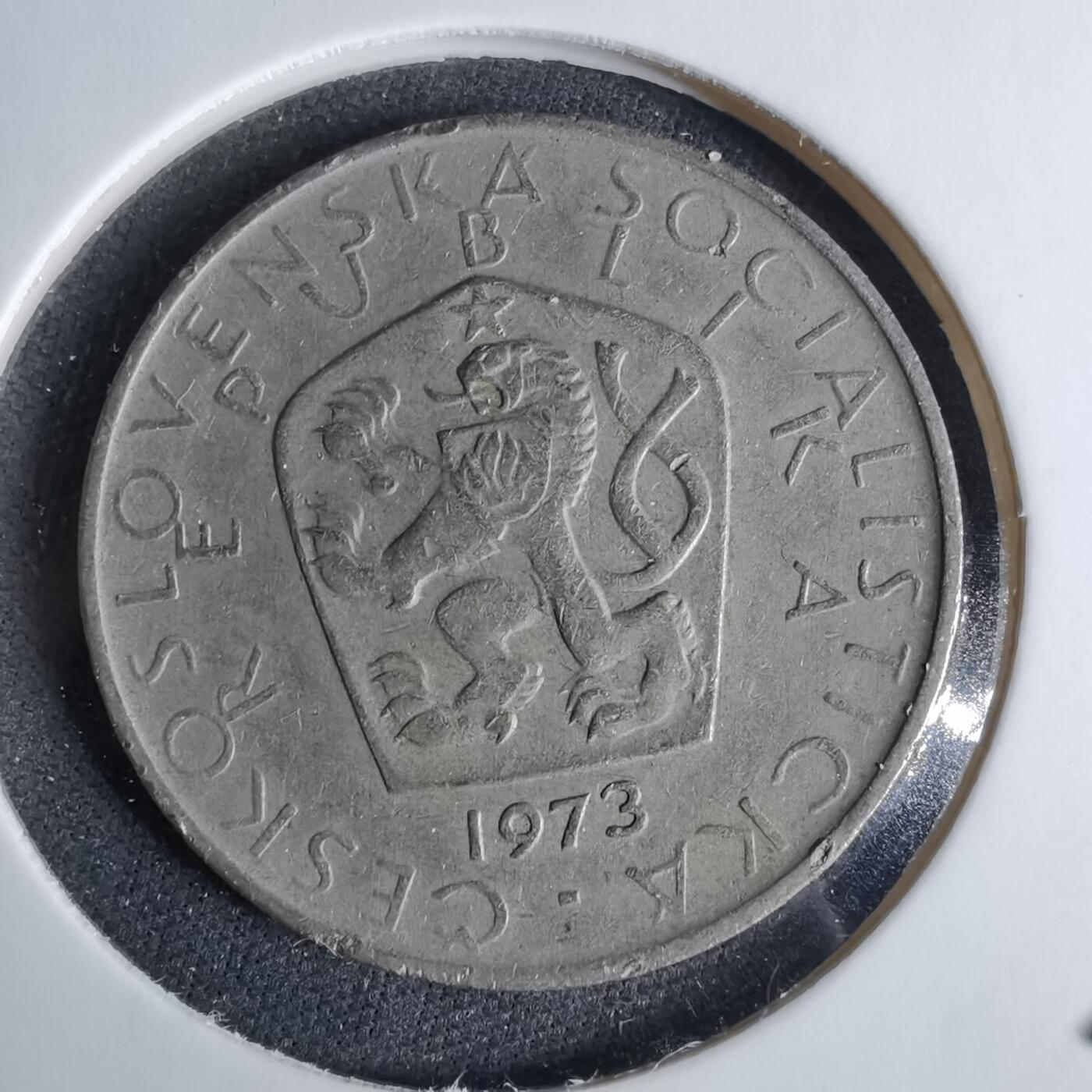 沼泽如烟--第1038场 捷克斯洛伐克1973年5克朗