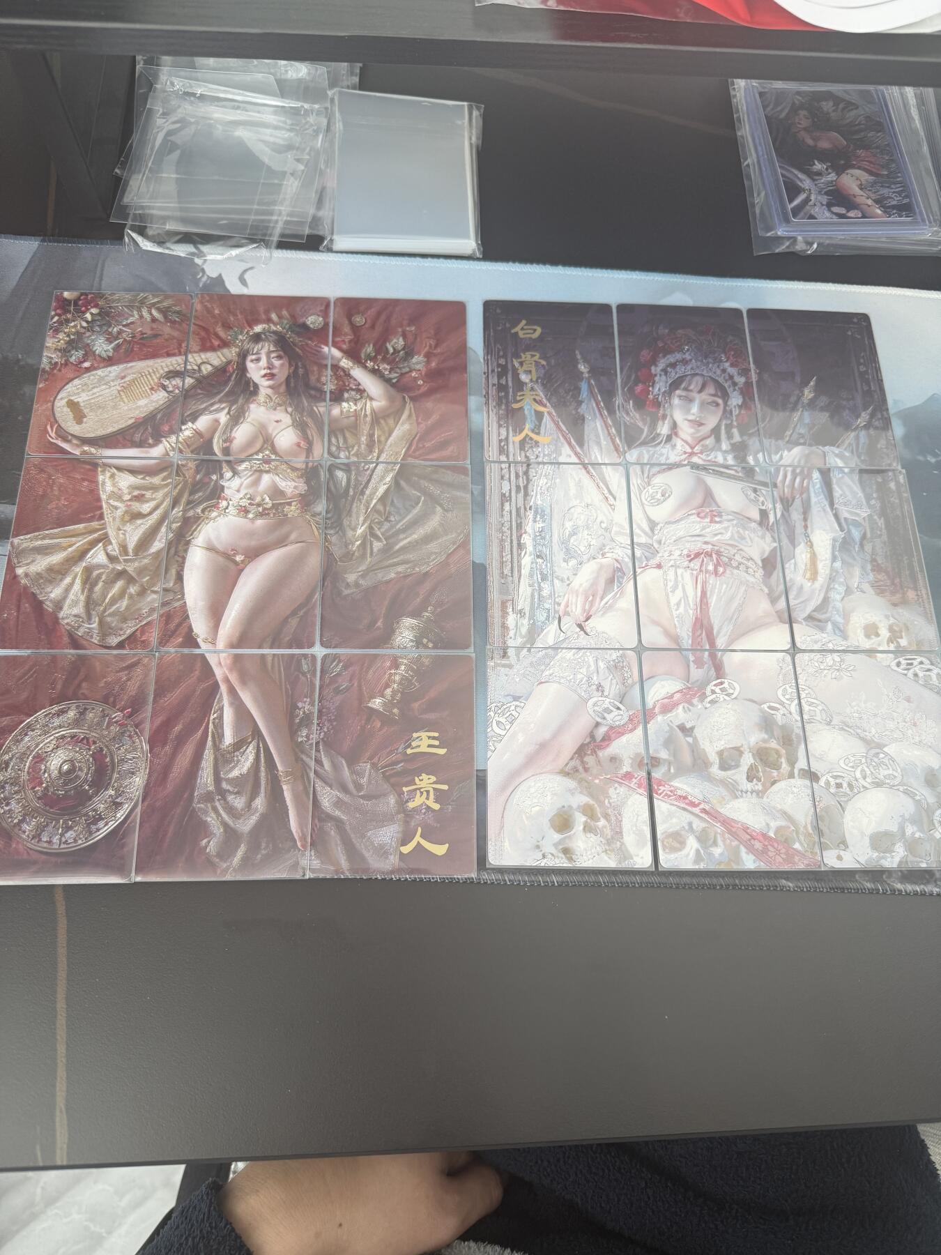 st-brush妖姬传第二弹玉夫人白骨夫人九拼