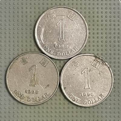 2026年第40场各国散币拍卖（总第190场） - 香港壹圆3枚