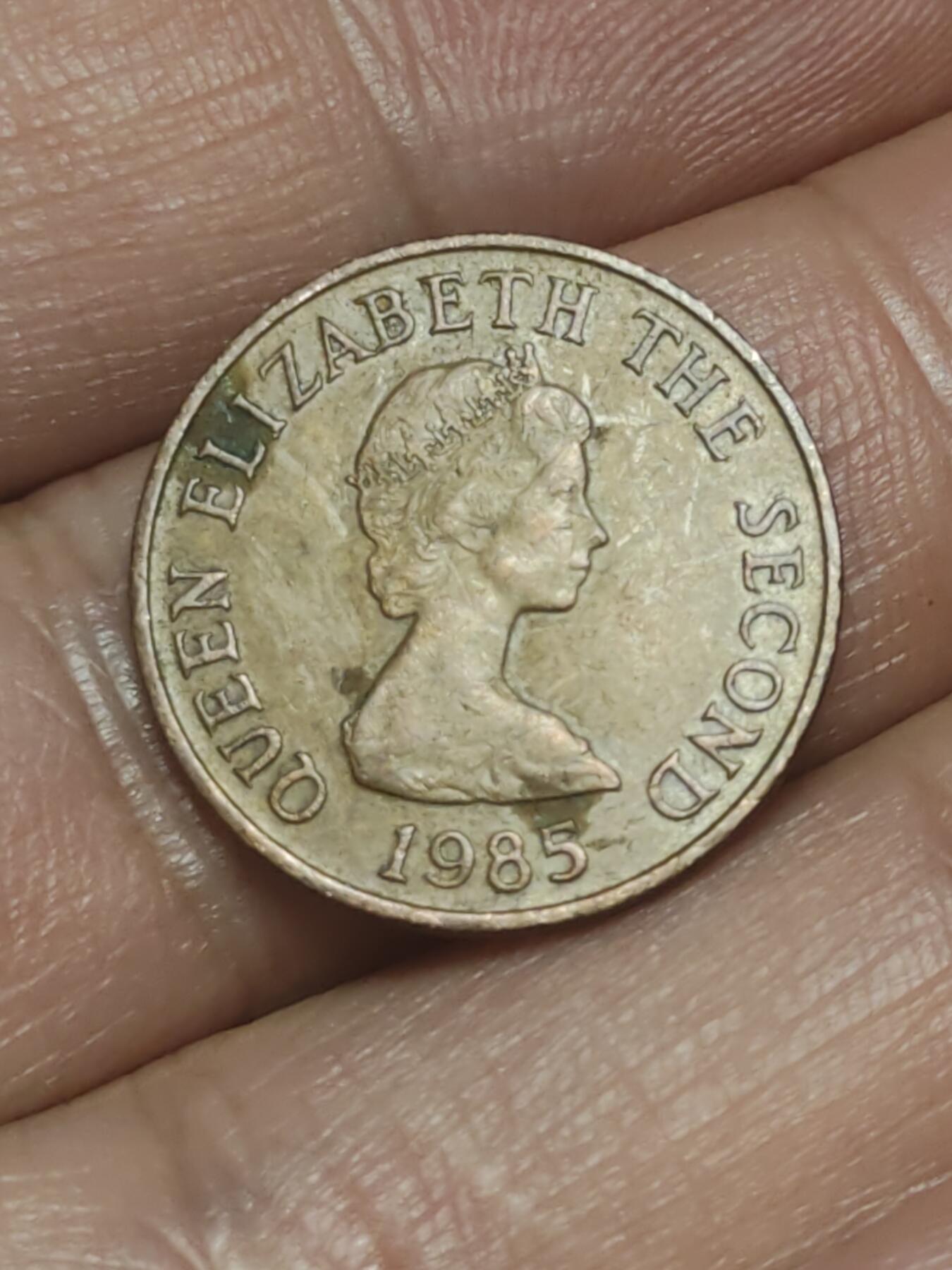 2026年第三十八场(总第二百零七场）外国好品散币场(免佣金) 英属泽西岛1985年1便士(伊丽莎白二世中年花冠，十进制第三套第一版，青铜材质无磁版)