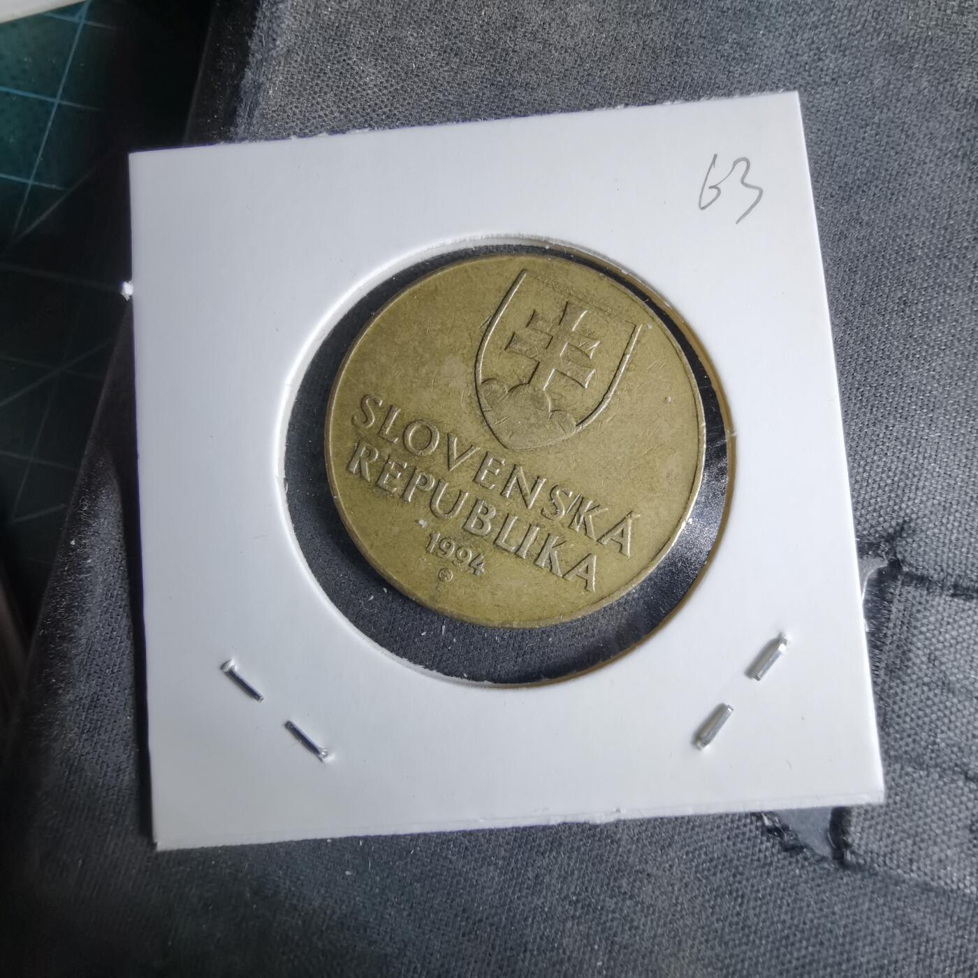 沼泽如烟--第1038场 斯洛伐克1994年10克朗