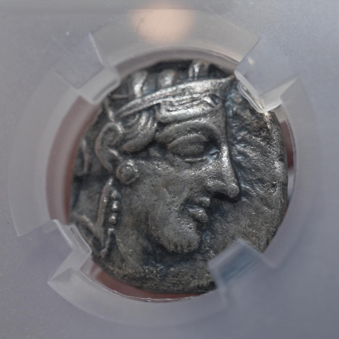 琋语集藏2026年04月欧洲古典打制币拍卖 古希腊阿提卡地区-雅典娜与猫头鹰4德银币