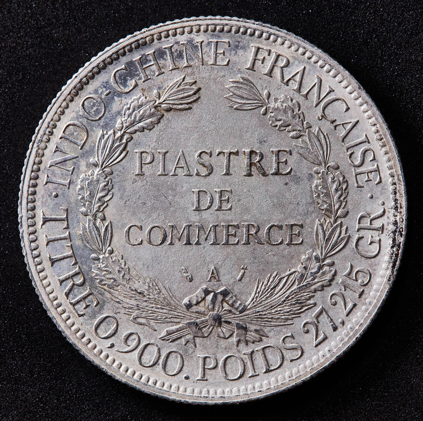 【俄甄集藏】2026年(050)04-01星期三 晚 19:30 全场包邮 法属印度支那1894年1皮阿斯特加重坐洋大银币，全脸难得