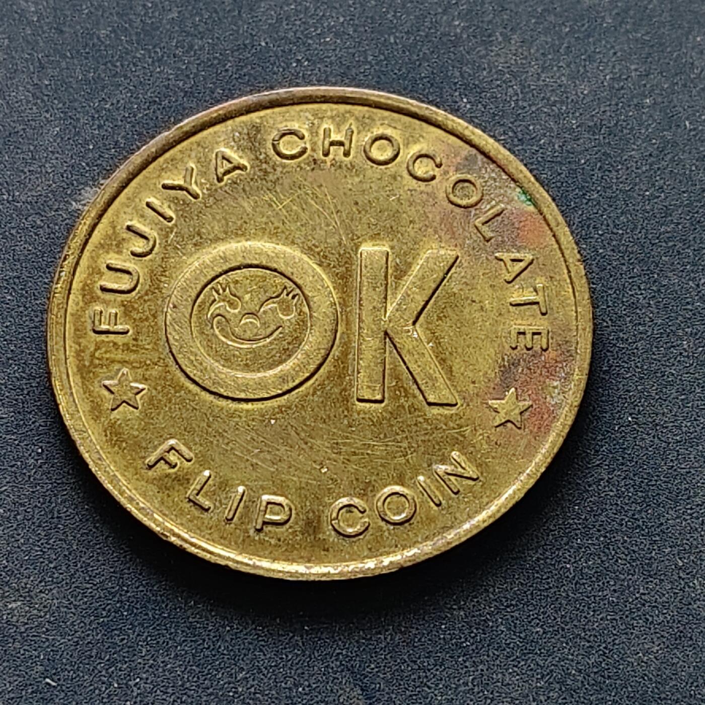 【全场包邮】纯粹捡漏拍516场【专场】 【纪念章】日本不二家巧克力代币