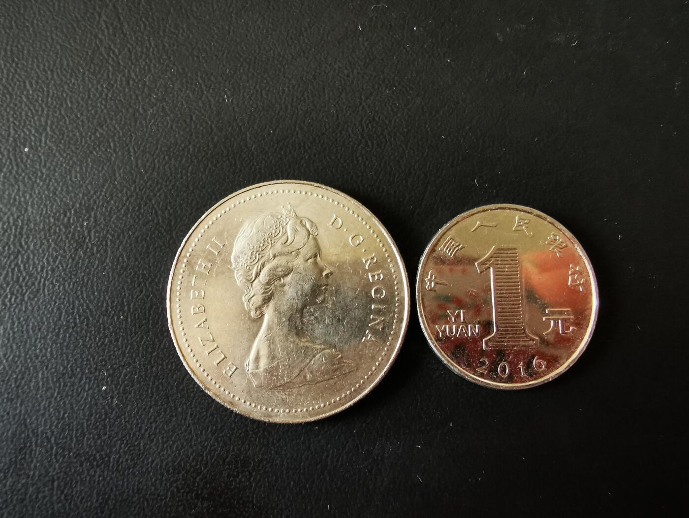 零零发外国硬币拍卖 无佣金 加拿大一元