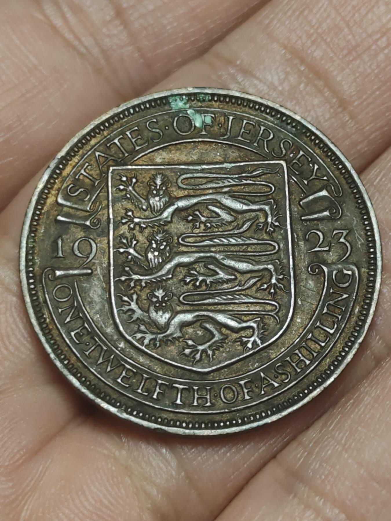 2026年第三十八场(总第二百零七场）外国好品散币场(免佣金) 英属泽西岛🇯🇪1923年1/12先令(乔治五世第二版首发年仅发行2年)