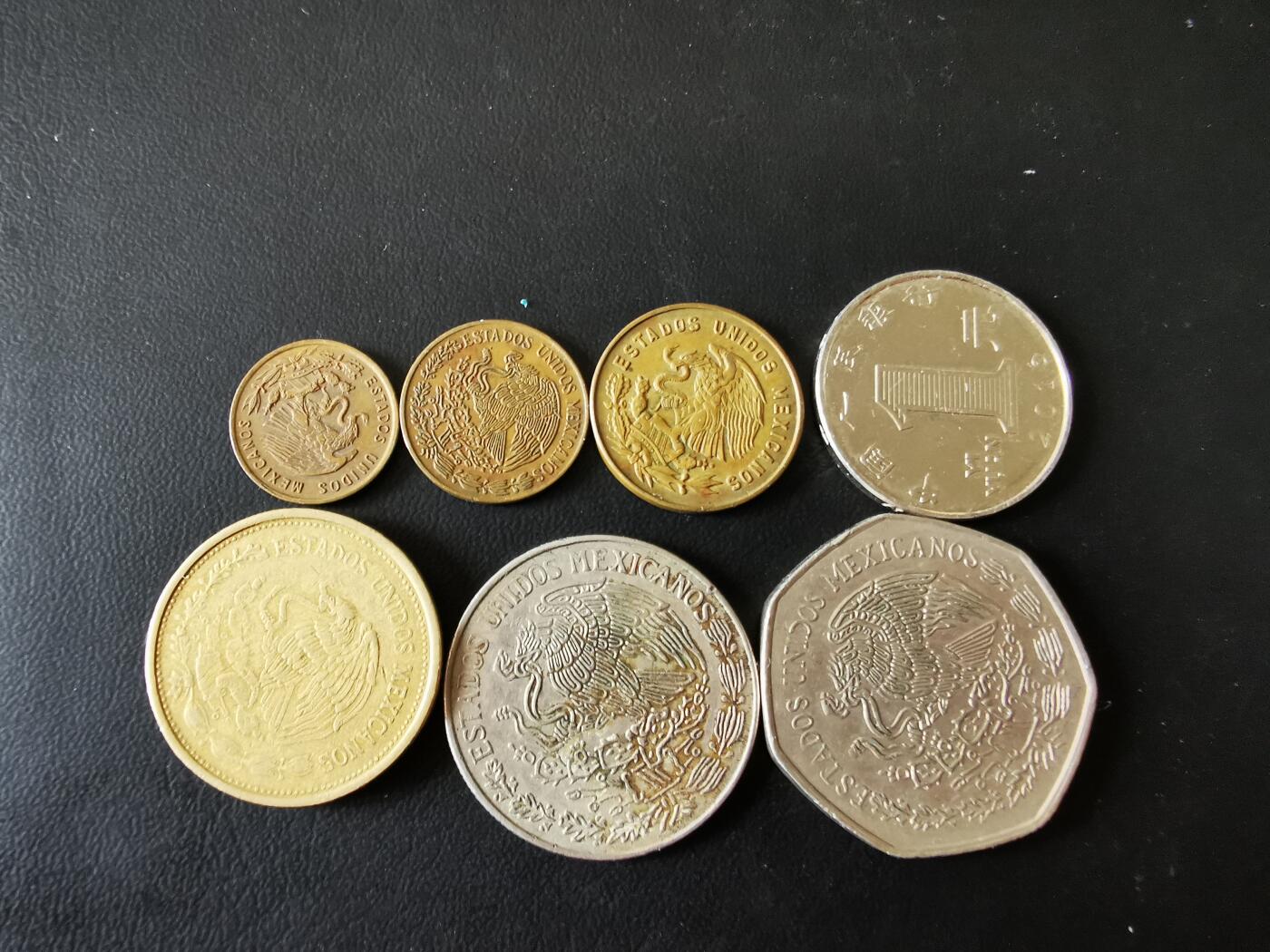 零零发外国硬币拍卖 无佣金 墨西哥早期一组