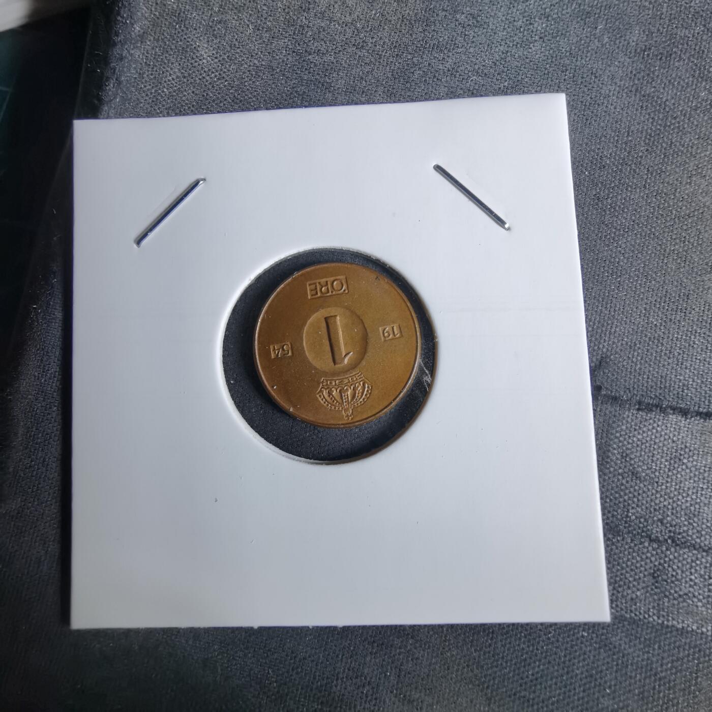 沼泽如烟--第1038场 瑞典1954年1欧尔