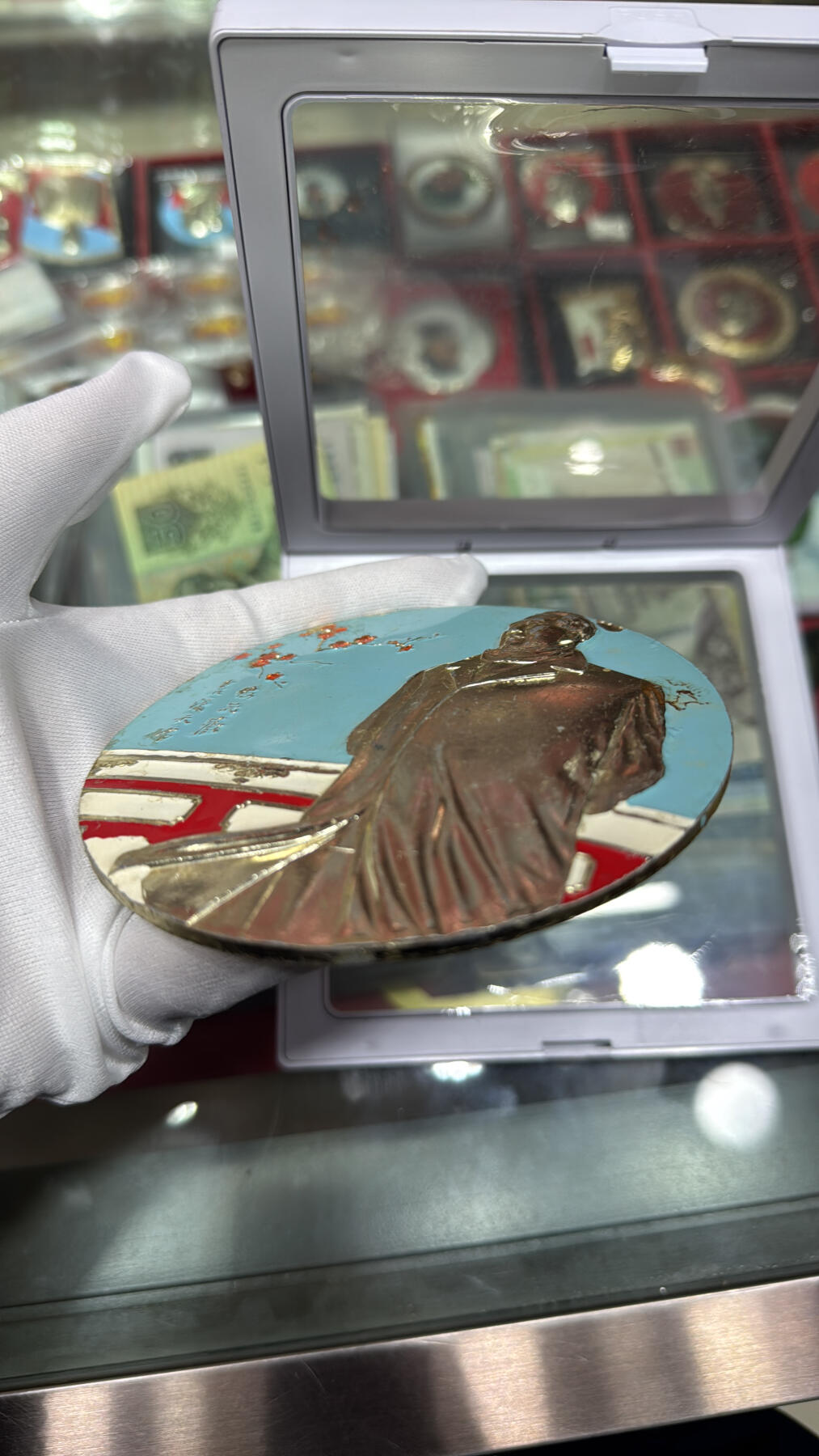 俯首梅花 主席名章