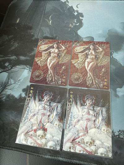 st-brush妖姬传第二弹幻彩普卡十分稀有玉贵人，白骨夫人 - st-brush妖姬传第二弹幻彩普卡十分稀有玉贵人，白骨夫人