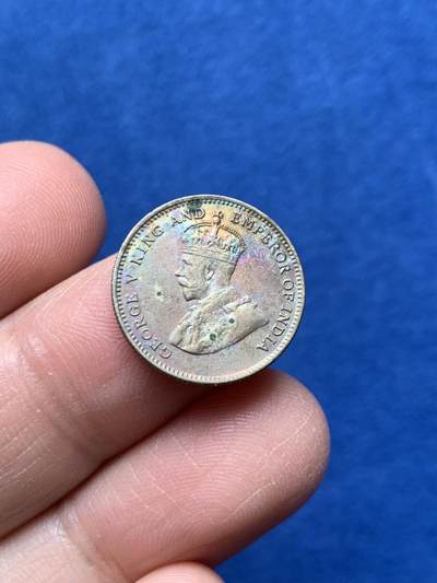 《竞宝斋》第475场 周日，周一 2场连拍 （全场包邮）欢迎送拍 - 香港 1935年 乔治五世 一毫镍币 人像清晰 凹凸可见