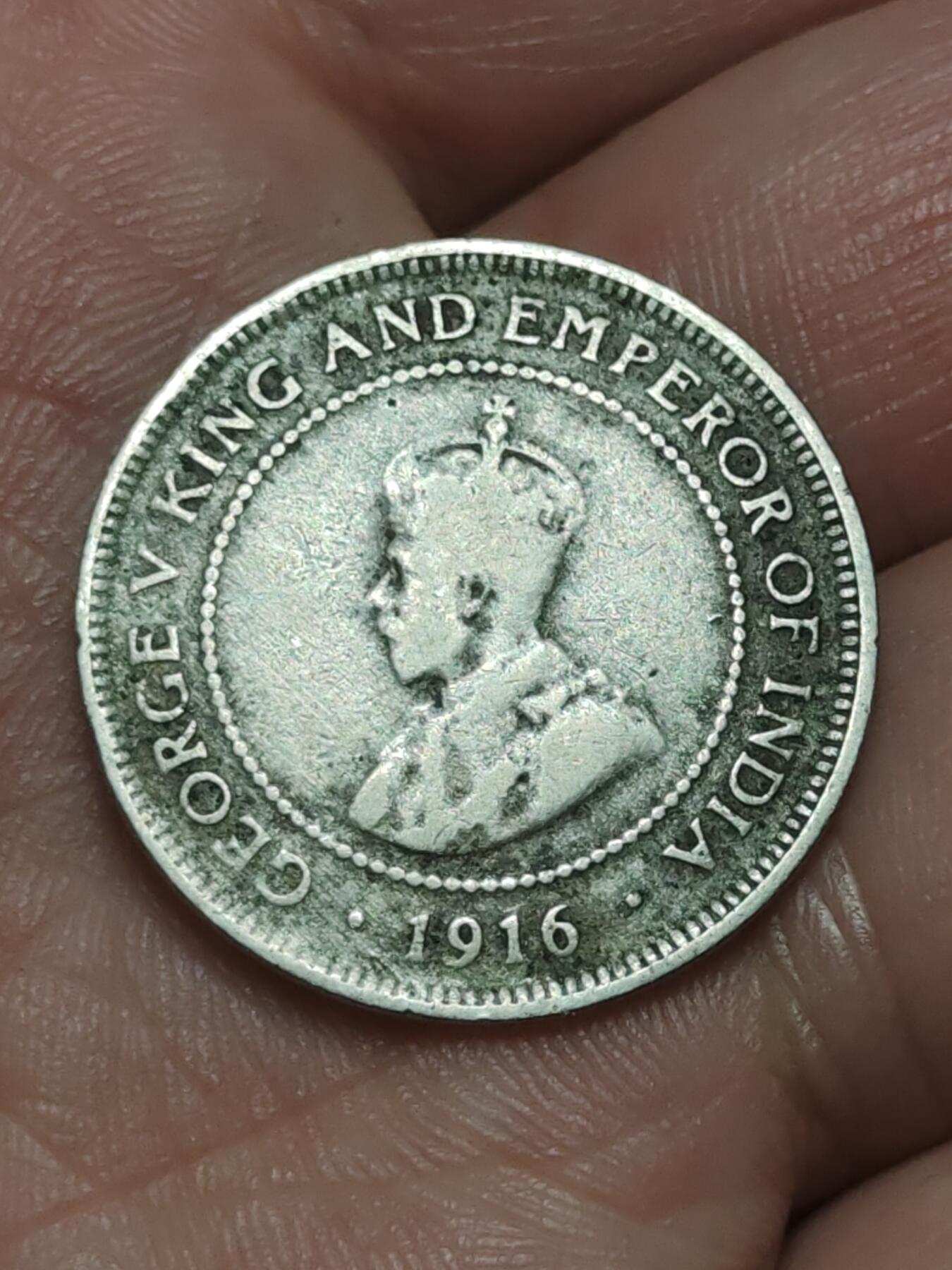 2026年第三十八场(总第二百零七场）外国好品散币场(免佣金) 英属牙买加1916年半便士(乔治五世时期)