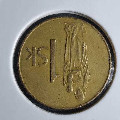 沼泽如烟--第1038场 - 斯洛伐克1993年1克朗