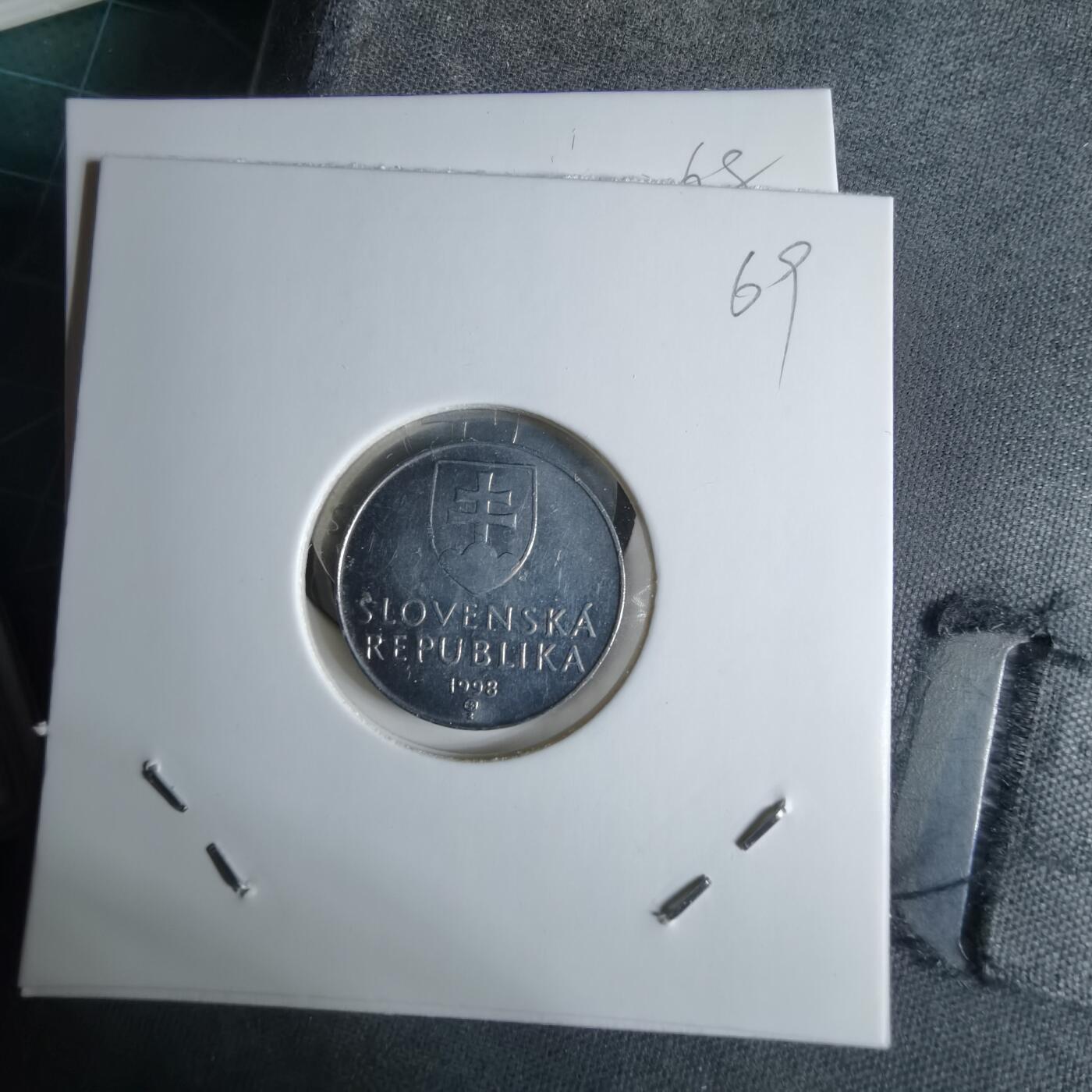 沼泽如烟--第1038场 斯洛伐克1998年10赫勒