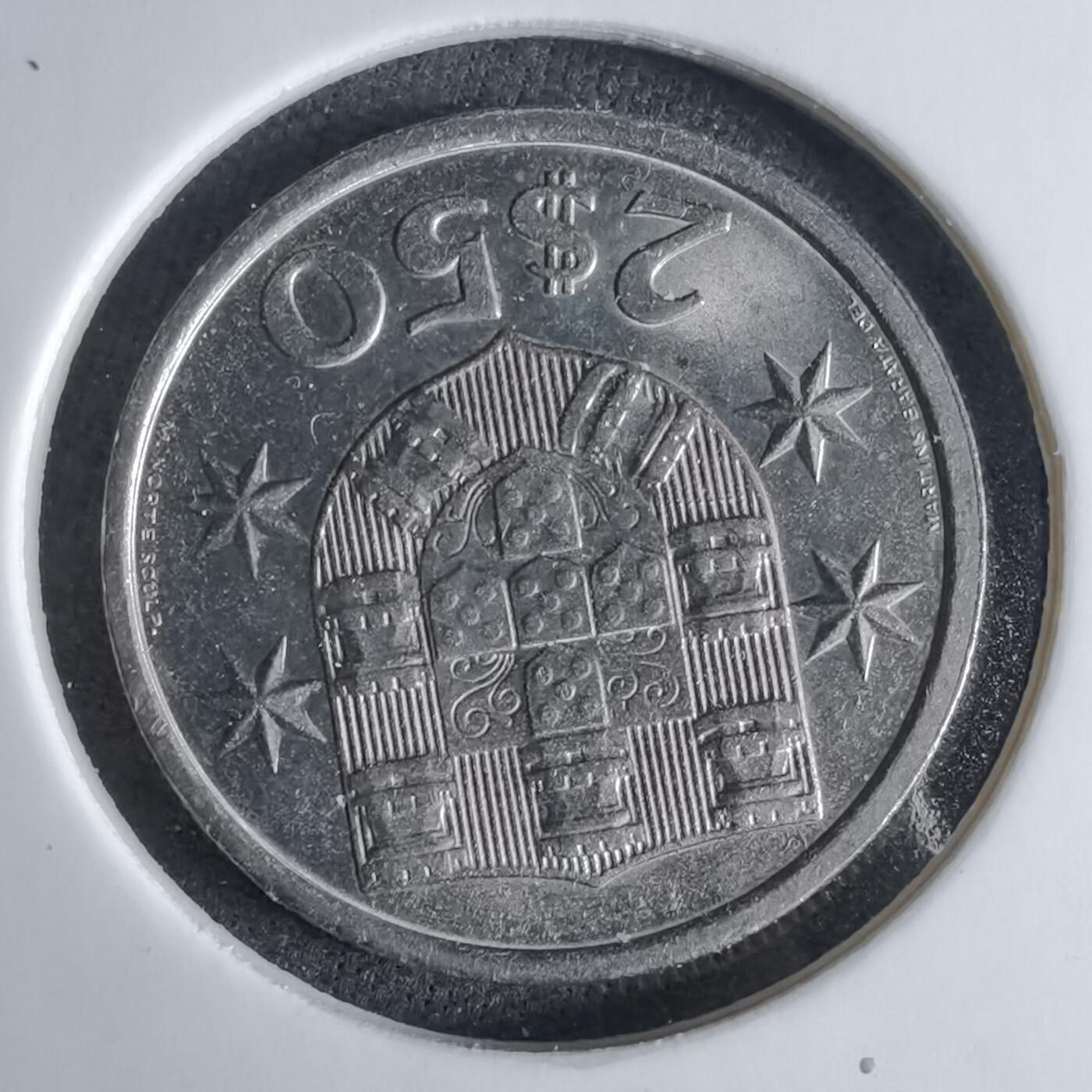 沼泽如烟--第1038场 葡萄牙1984年2.5埃斯库多