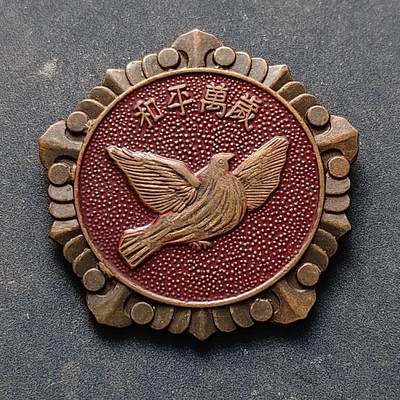 【全场包邮】纯粹捡漏拍516场【专场】 - 【纪念章】中国1953年抗美援朝赴朝慰问团纪念章