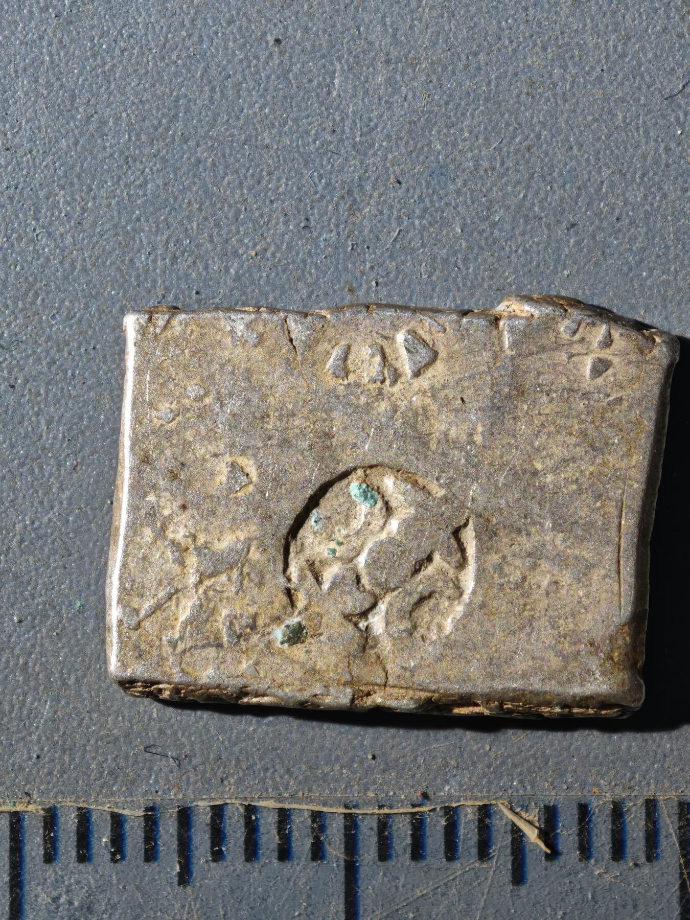 124期新疆红钱粟特钱币丝路钱币专场 孔雀王朝银币