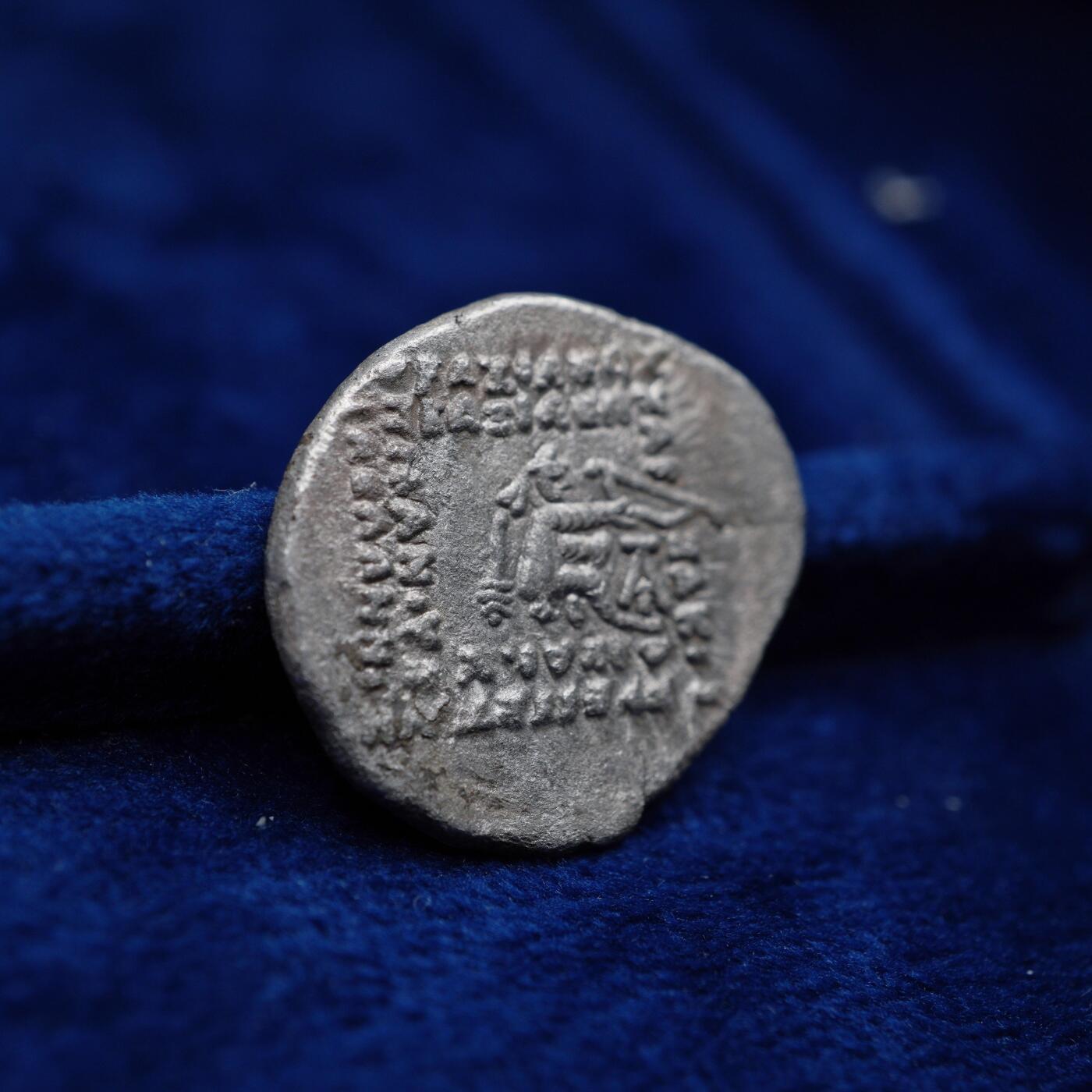 琋语集藏2026年04月欧洲古典打制币拍卖 帕提亚王国-弗拉特斯四世1德银币