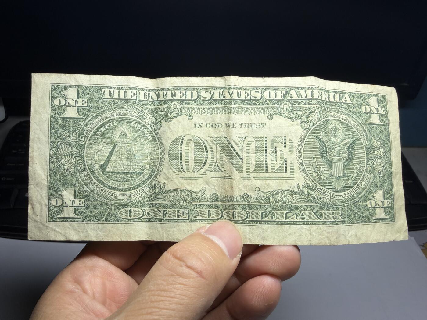 2026年集古藏今外币拍卖第三期-第10场—（总第320拍-纸币专场），本期拍完结算一次，发货时间2-3天，休息几天后继续新的一期拍卖。 1988年美国1美元