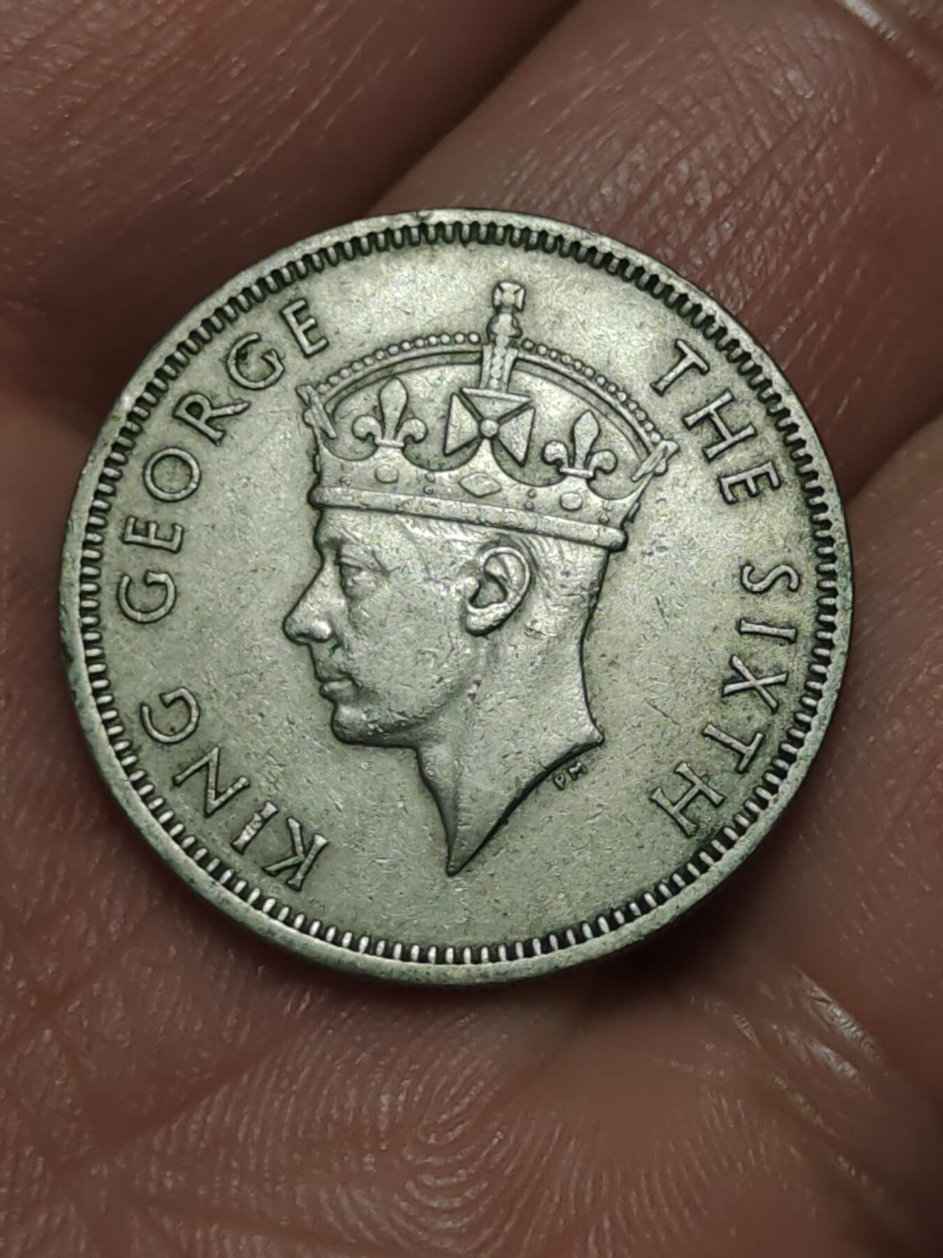 2026年第三十八场(总第二百零七场）外国好品散币场(免佣金) 英属马来亚1950年20分(乔治六世第三版，关门年)