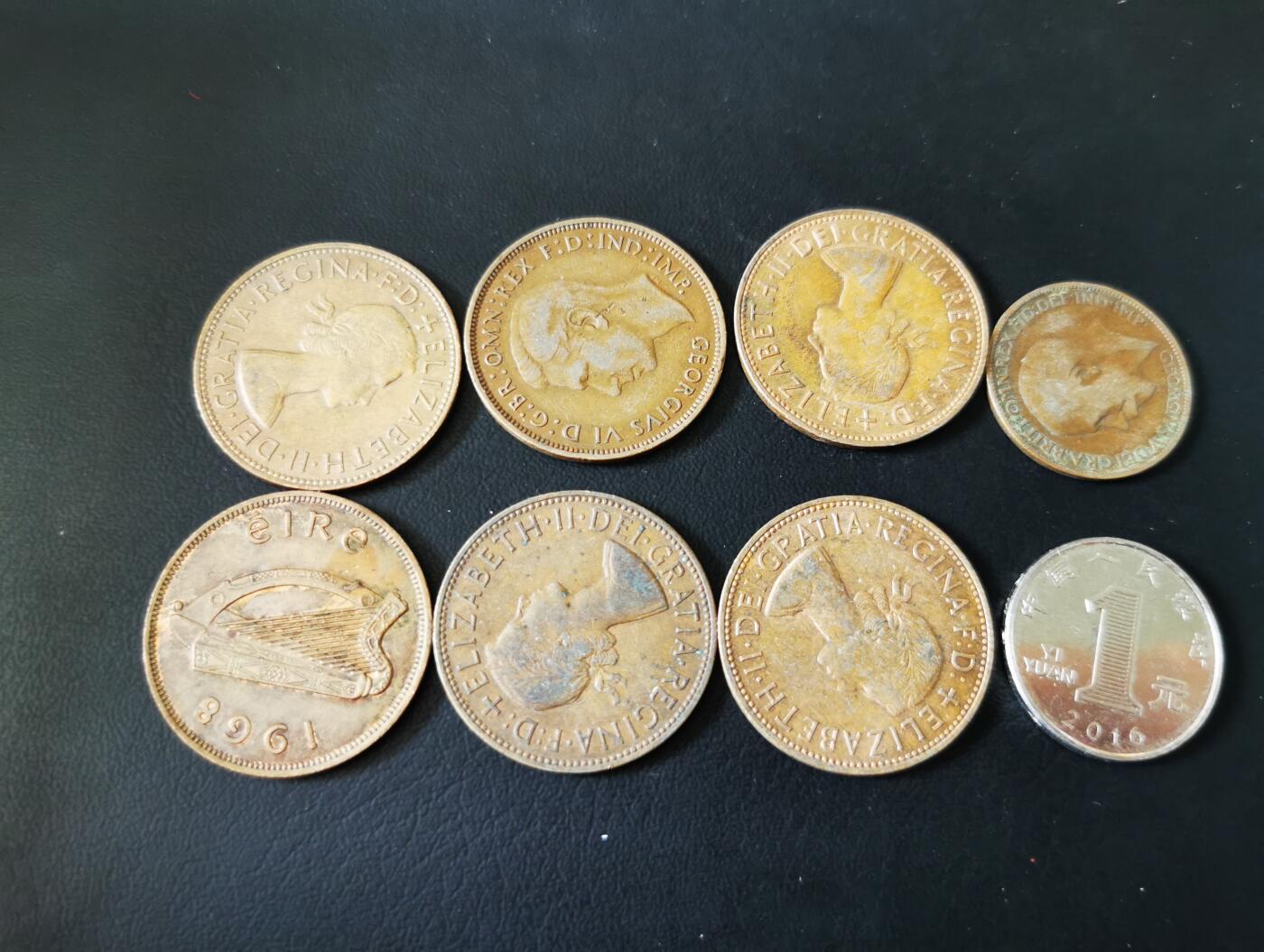 零零发外国硬币拍卖 无佣金 英国和爱尔兰