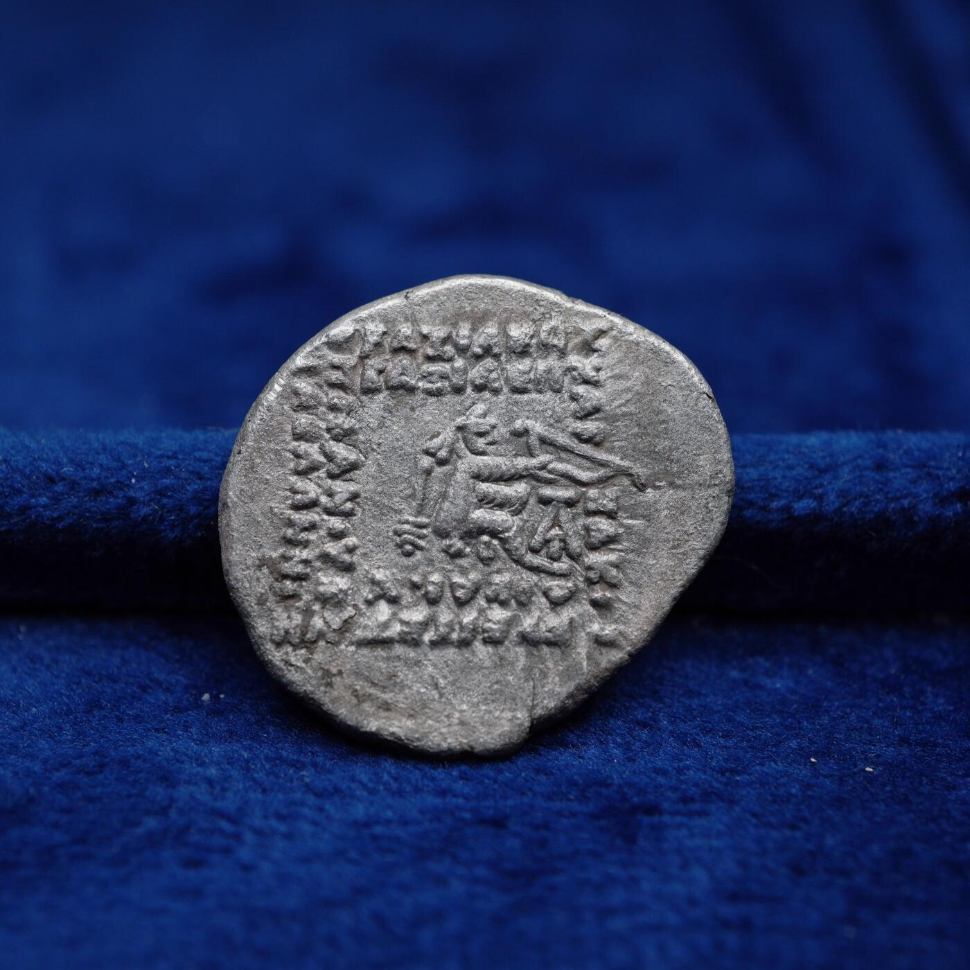 琋语集藏2026年04月欧洲古典打制币拍卖 帕提亚王国-弗拉特斯四世1德银币