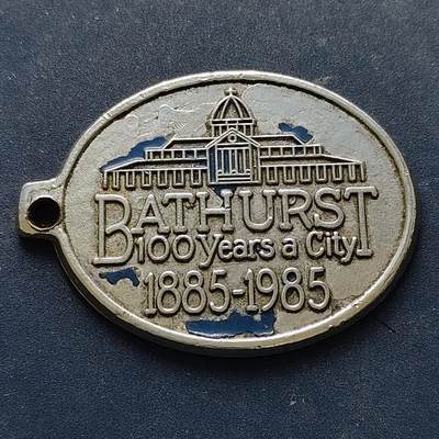 【全场包邮】纯粹捡漏拍516场【专场】 - 【纪念章】澳大利亚1985年巴瑟斯特建城100周年纪念章