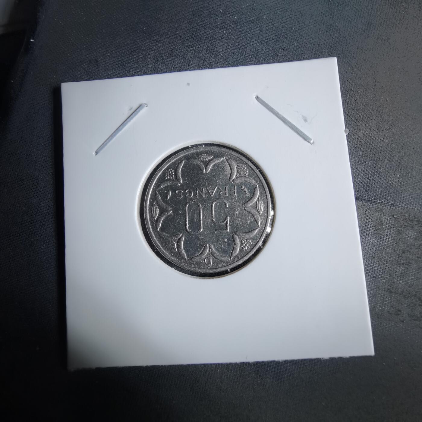 沼泽如烟--第1038场 中非1984年50法郎